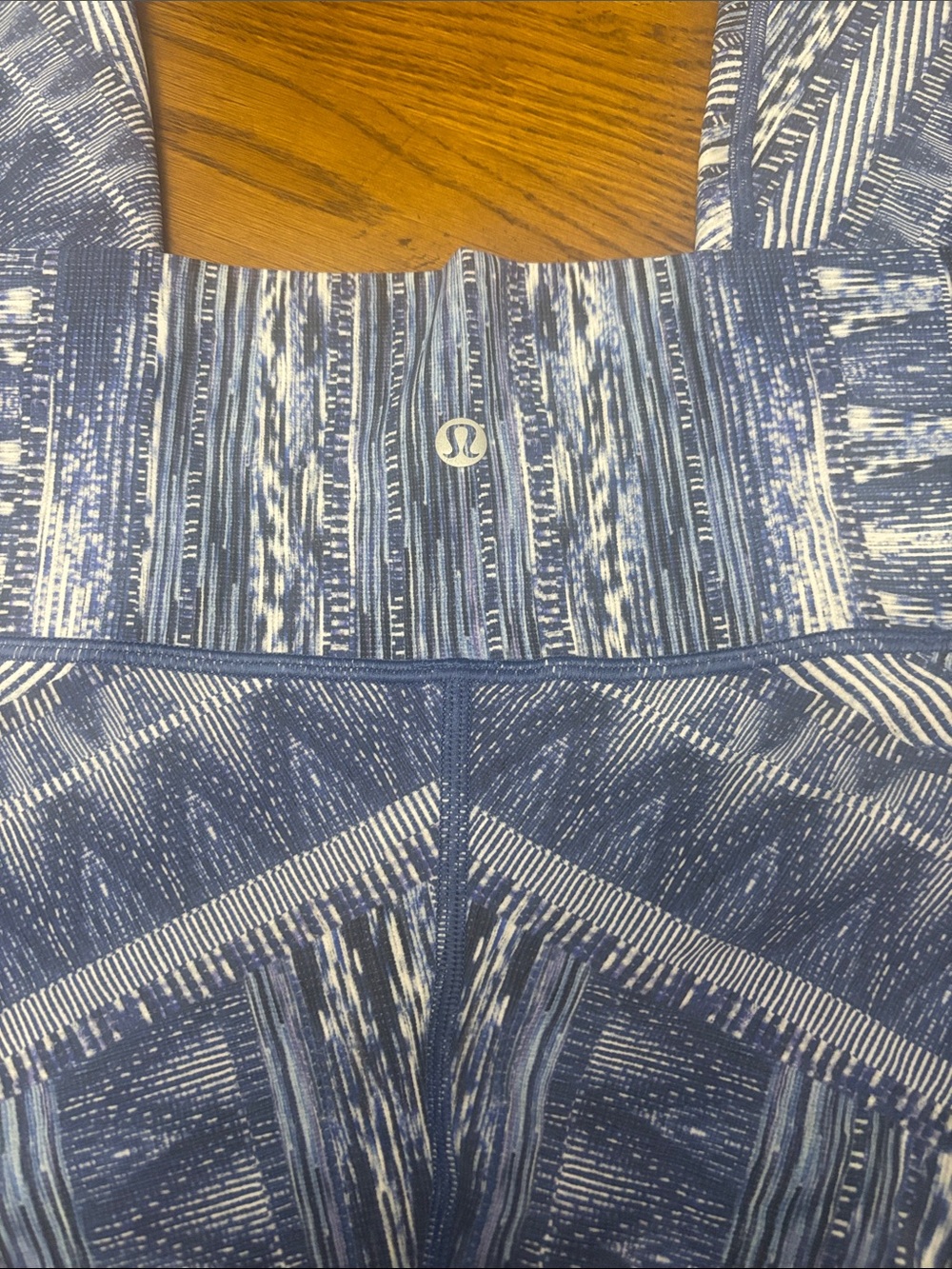 Lululemon Blue Patterned Leggings